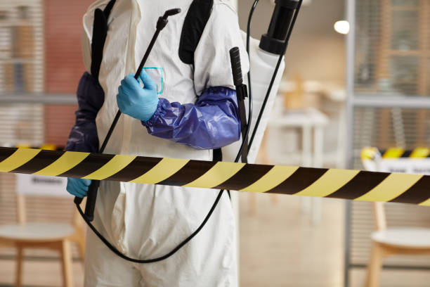Professional Biohazard Cleanup technician working in Grand Lake, CO